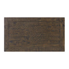 Meuble d'appoint rectangulaire de 71 cm de large – Rangement dissimulé