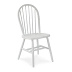 Chaise de salle à manger Windsor à dossier brochettes en bois massif