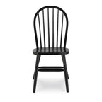 Chaise de salle à manger Windsor à dossier brochettes en bois massif