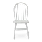 Chaise de salle à manger Windsor à dossier brochettes en bois massif