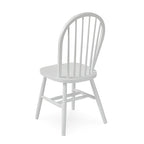 Chaise de salle à manger Windsor à dossier brochettes en bois massif