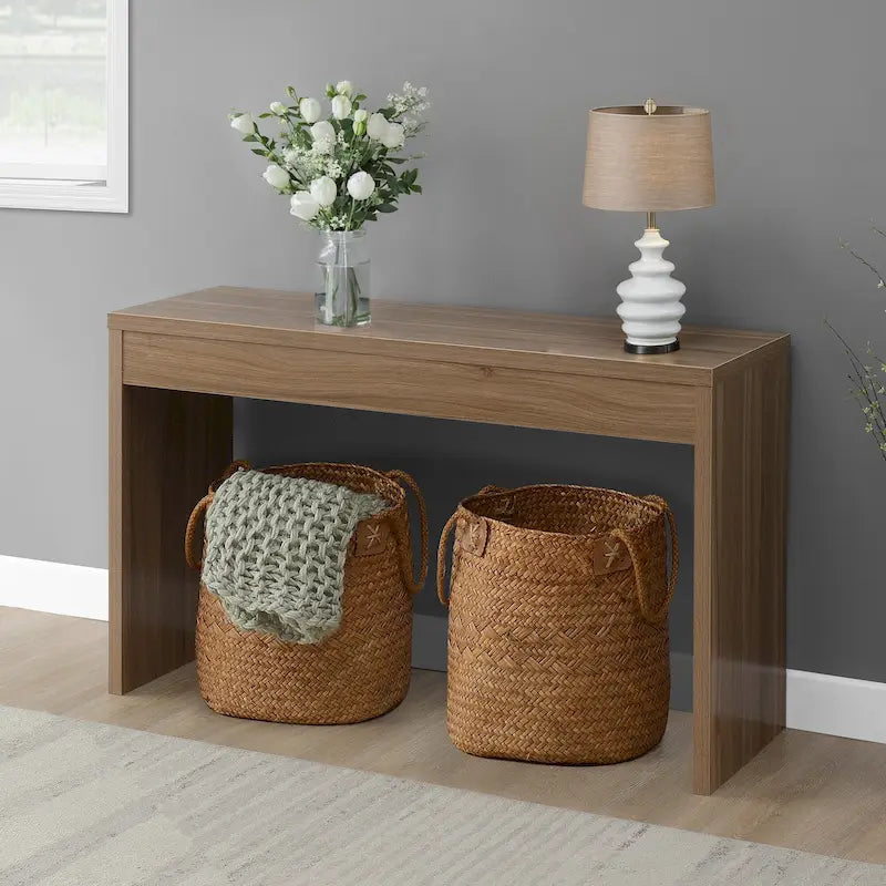 Console avec bureau – Entrée et bureau à domicile