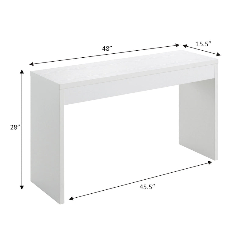Console avec bureau – Entrée et bureau à domicile