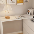 Commode et Bureau Rotatifs – Coiffeuse à 6 Tiroirs Blanche/Noire