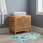 Panier à linge en bambou naturel – Rangement de vêtements écologique