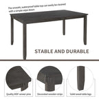 Console TV buffet haute 52 po – Meuble de rangement média