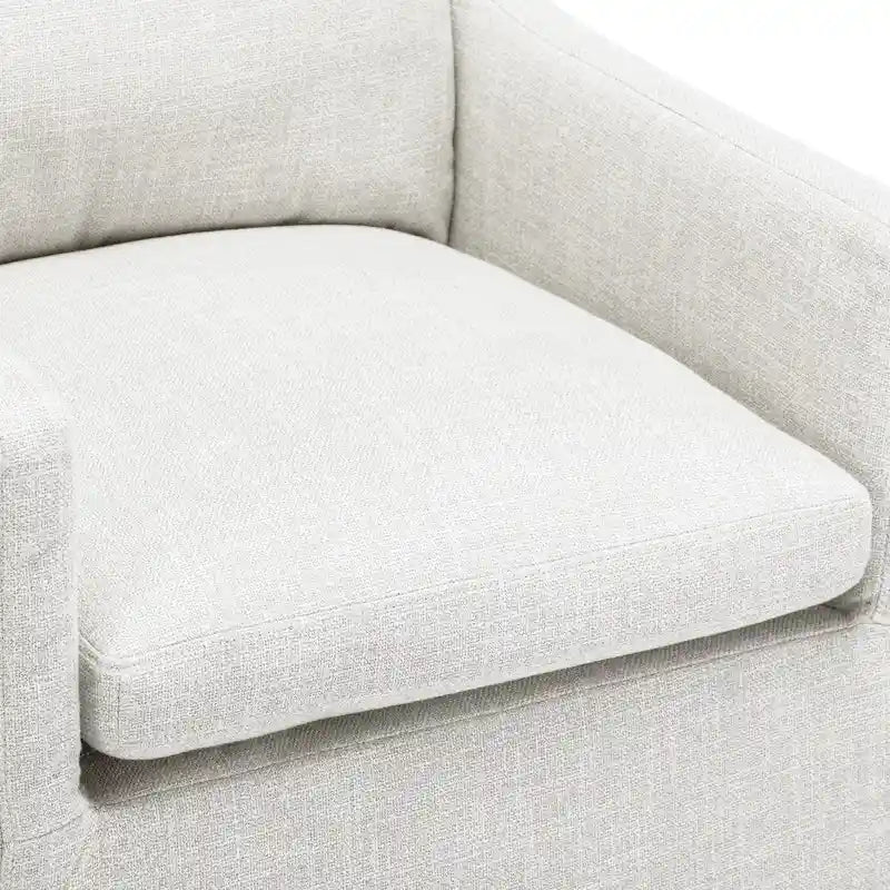 Chaise de bureau pivotante à hauteur réglable en velours sans accoudoirs