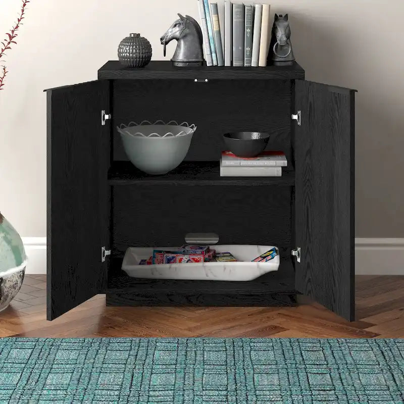 Table d'appoint Cornice avec rangement – Décorative et fonctionnelle