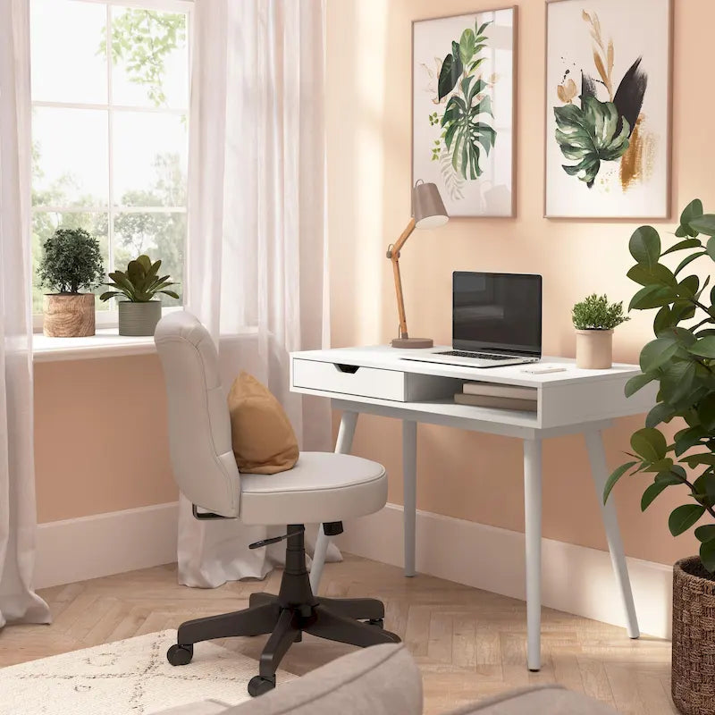 Table d'appoint ronde – Table d'appoint de style classique, meuble d'appoint polyvalent