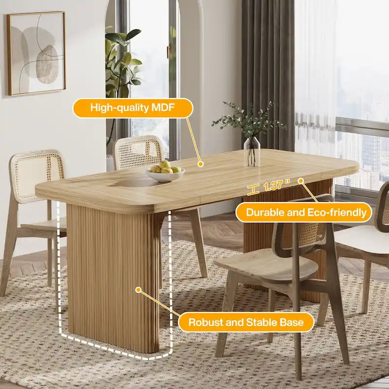 Meuble TV avec cheminée électrique – Étagères en verre réglables