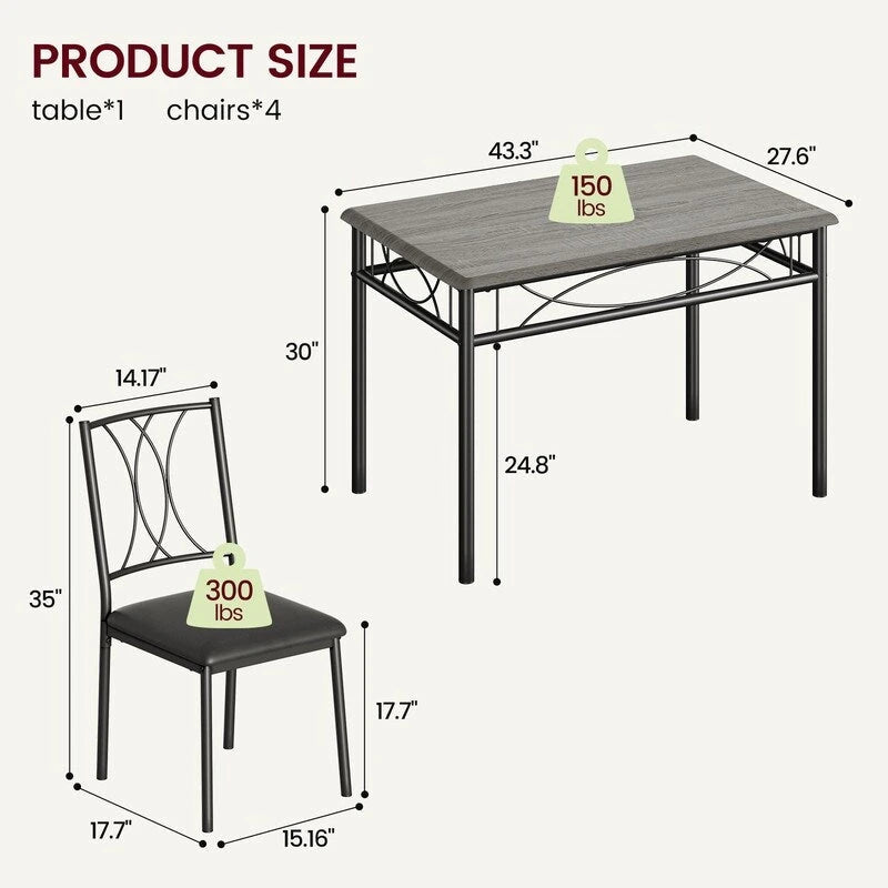 Buffet en bois massif – Meuble de rangement de salle à manger, design intemporel