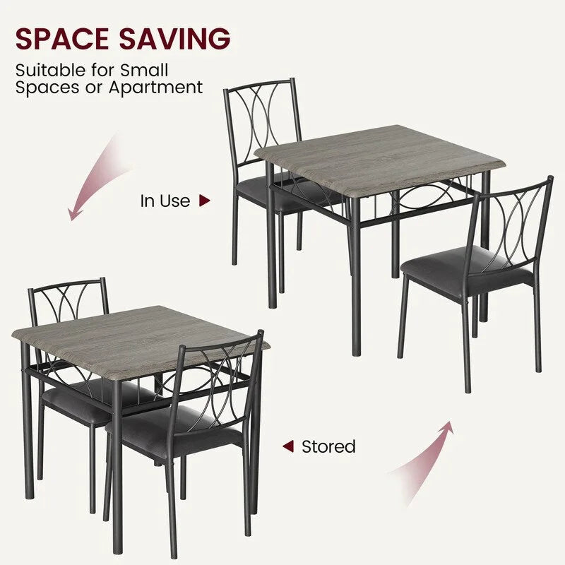 Buffet en bois massif – Meuble de rangement de salle à manger, design intemporel